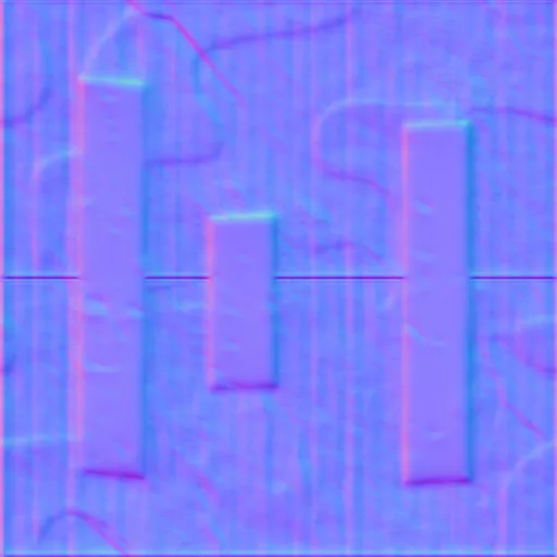 Normal Map for Box Worn Taped