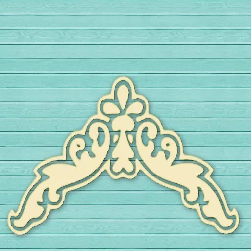 Teal Gable With Detail4 Yellow main texture preview