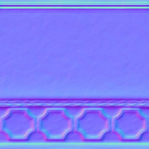 Normal Map for Wall Blue All