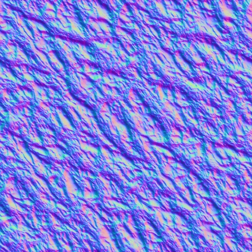 Normal Map for Moss Dark