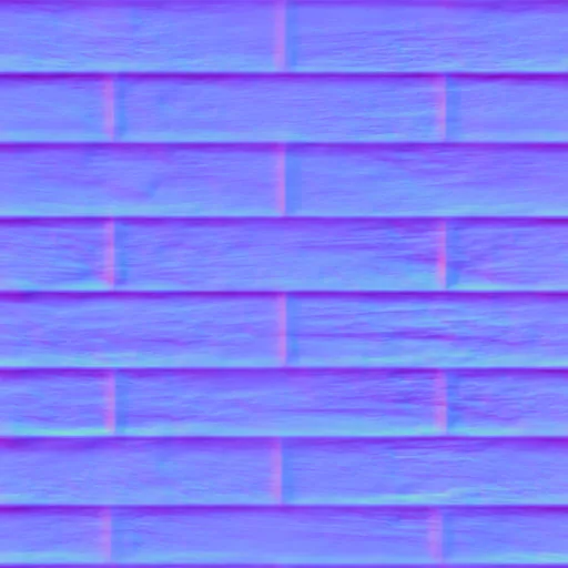 Normal Map for Bt Wood Floor 3 Seamless Planks By Linda Kellie