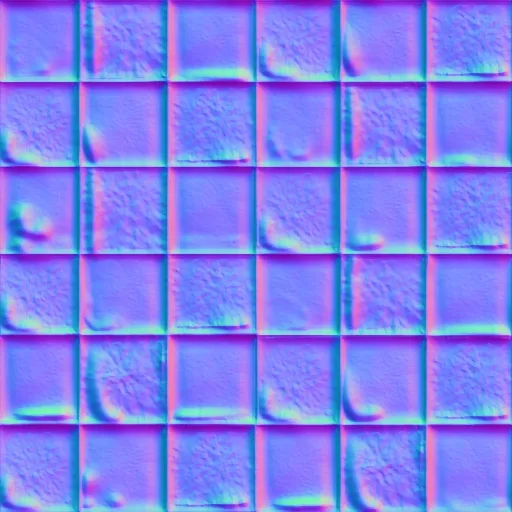 Normal Map for Zadaroo Tile Black
