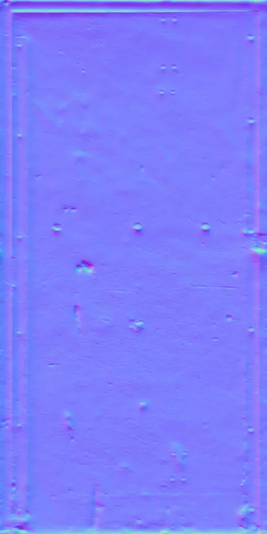 Normal Map for Door Steel Red2