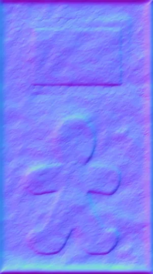 Normal Map for Jacey Gingerbread Door2