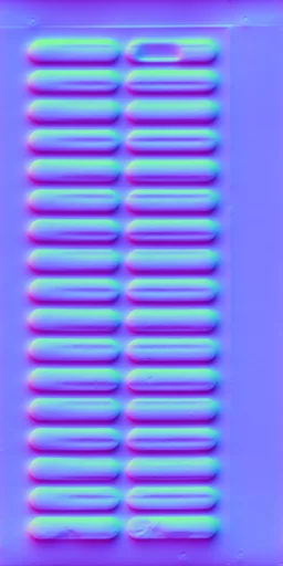 Normal Map for Vent Fan Side Grill