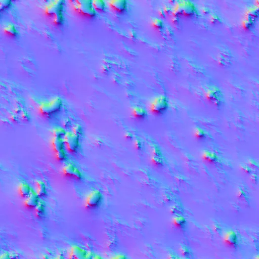 Normal Map for Snowy Mud