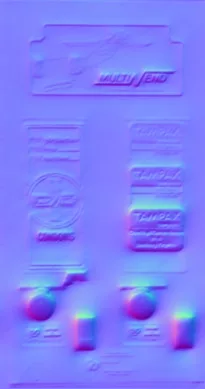 Normal Map for Condom Machine