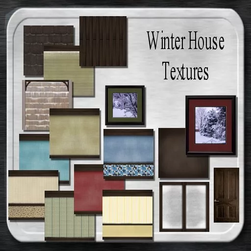 Sign Winter House Textures main texture preview