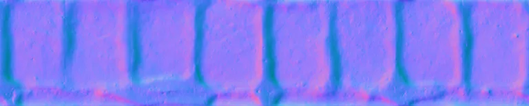 Normal Map for Pavement Kerb Damp