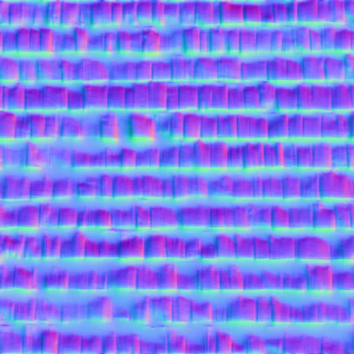Normal Map for Autumn House Roof Shingles