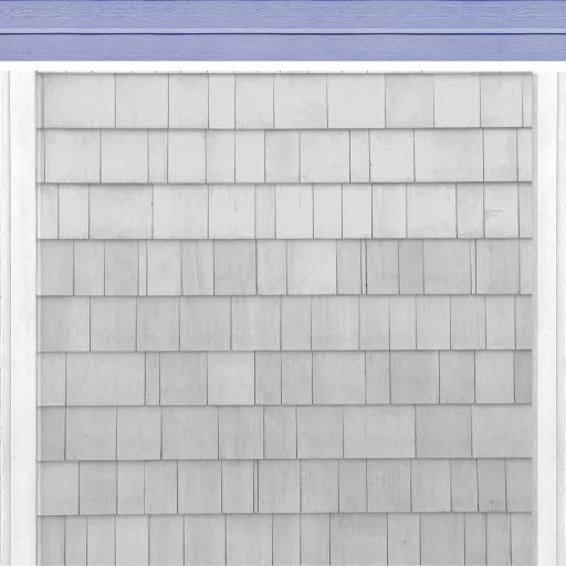 Shingled Siding With Blue Upper main texture preview