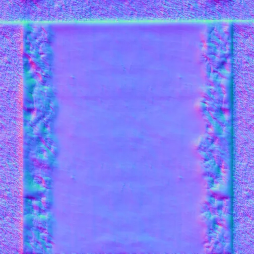 Normal Map for Zadaroo Cement Rocks Grass Edge End