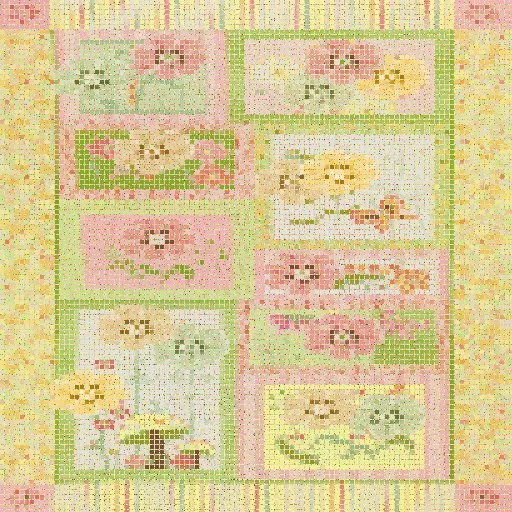 Jacey Spring Breeze Mosaic By Linda Kellie main texture preview