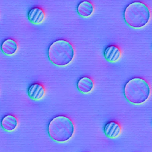 Normal Map for 264 Cercles
