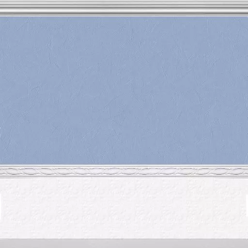Wall Blue Chair Rail Complete main texture preview
