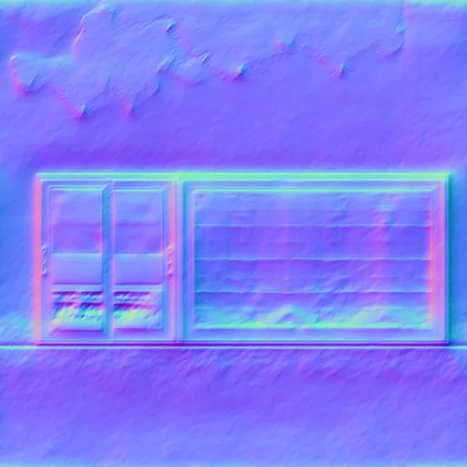 Dirty Wall13 With Windows main texture preview