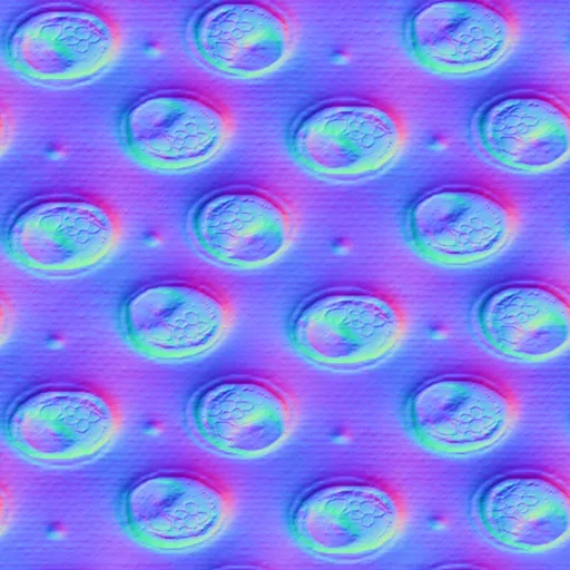 Normal Map for 076Tissu