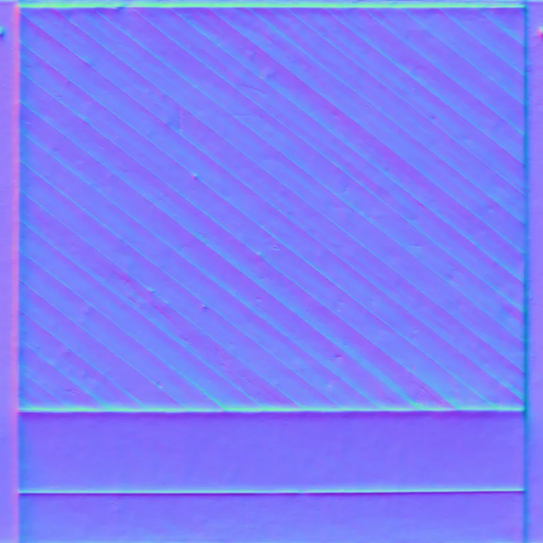 Normal Map for Fence Stonepost Diagonalwood2