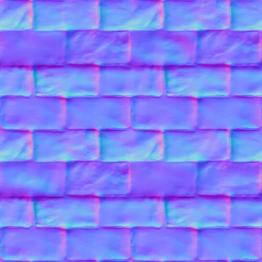 Normal Map for 33 Bleu Brut