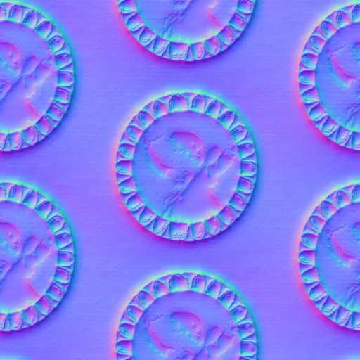 Normal Map for 096Tissu
