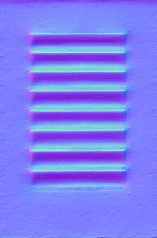 Normal Map for Grill Galvanised2