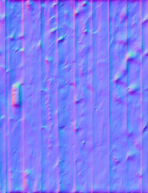 Normal Map for Door Wood Backgate