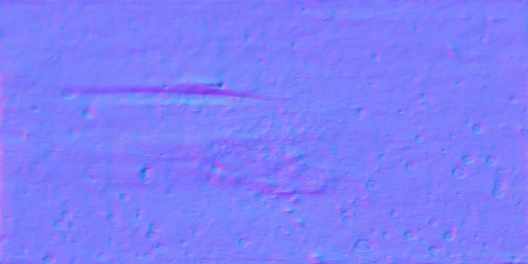 Normal Map for Metal Sheet Rusty2