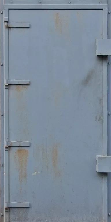 Door Steel Secure Gray main texture preview