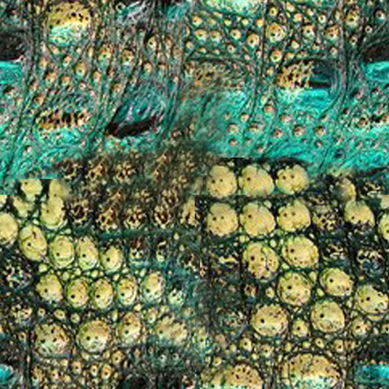 Croc, Blue Green main texture preview