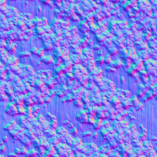Normal Map for Leaves On Wall