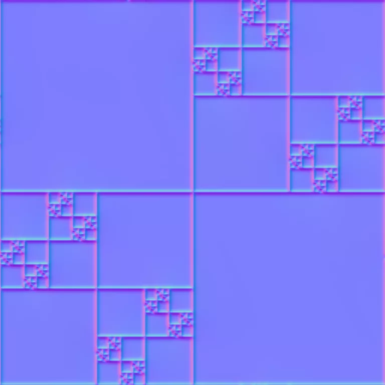 Normal Map for Metal Plates