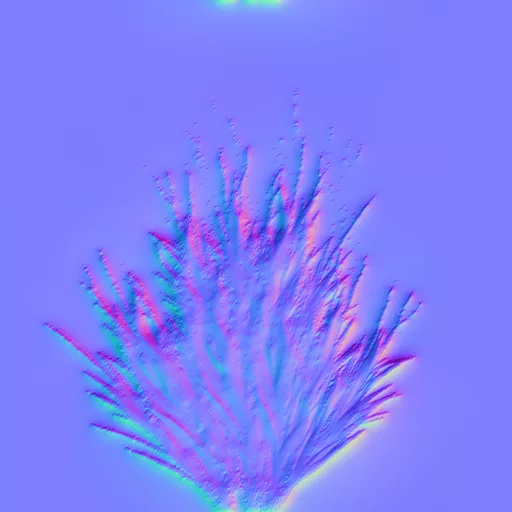 Normal Map for 3Td Swordgrass 01