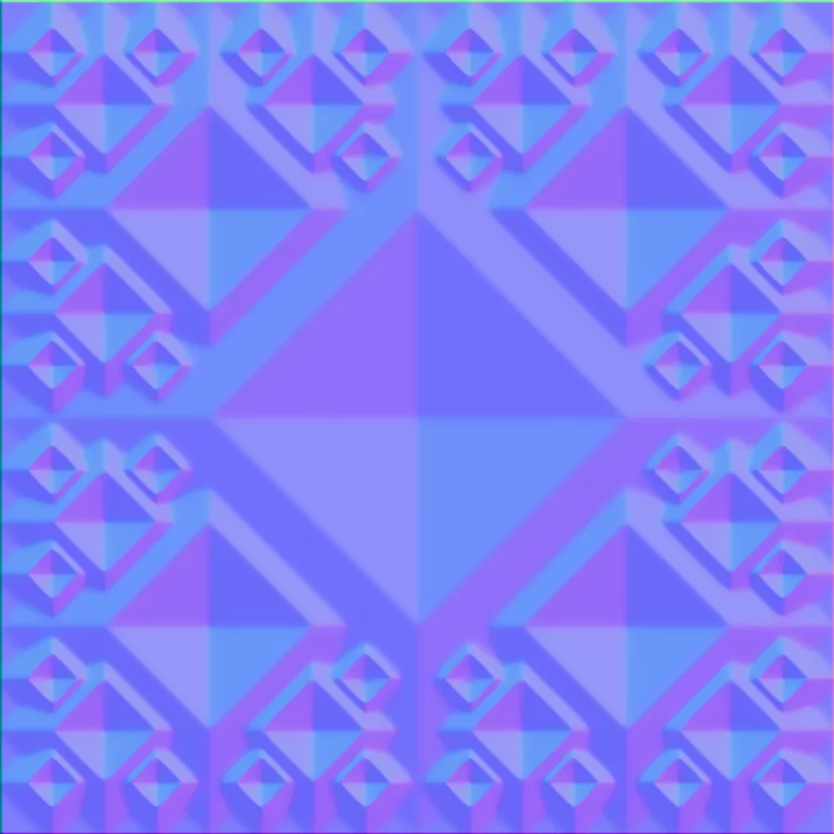 Normal Map for Metal Plates