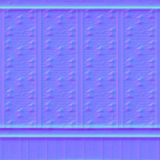 Normal Map for Cottage Inside Wall Rose And Green