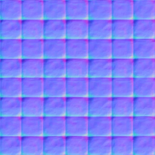 Normal Map for Bt Tufted Darkred