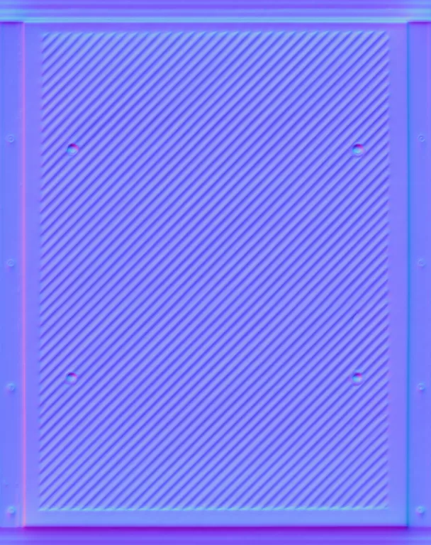 Normal Map for Panel Diagonal Tubed