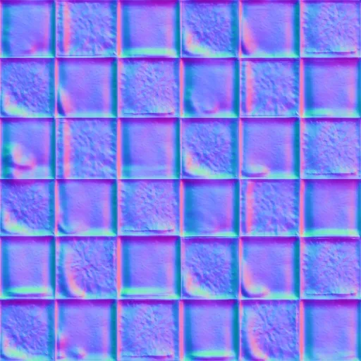 Normal Map for Zadaroo Tile Pink