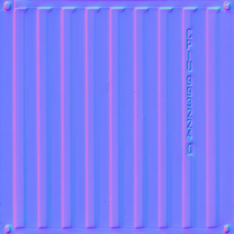 Normal Map for Container End3