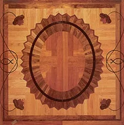 Holiday House Inlaid Wood Floor Tile main texture preview