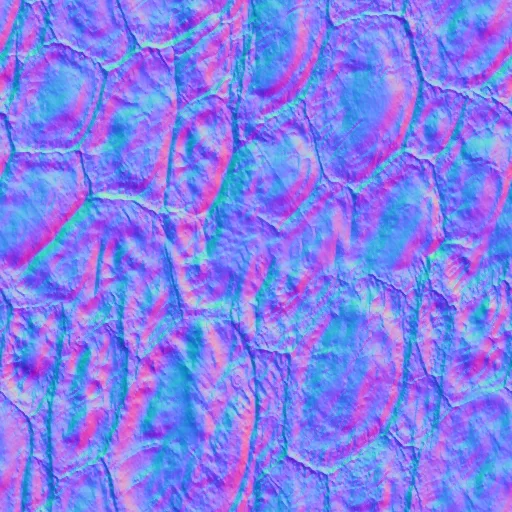 Normal Map for Turtle Leather