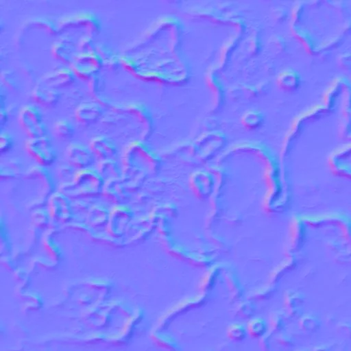 Normal Map for Bark010