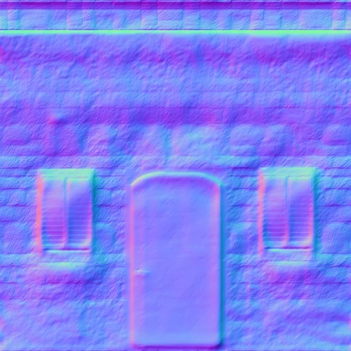 Dirty4 Wall With Door2 main texture preview