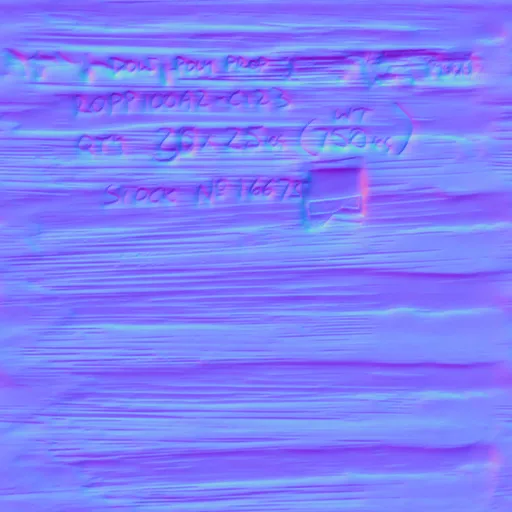 Normal Map for Ceran Wrapped Waste