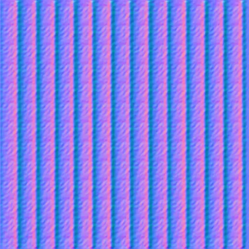 Normal Map for Aqua Ribbed By Linda Kellie