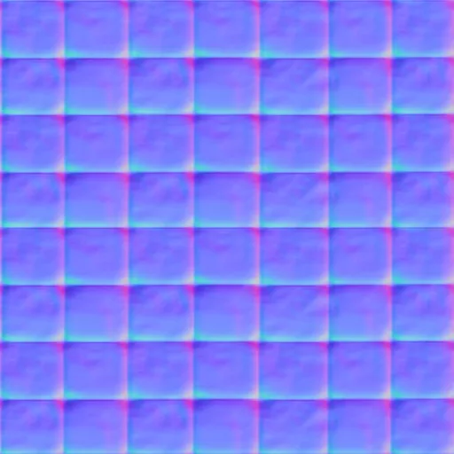 Normal Map for Bt Tufted White