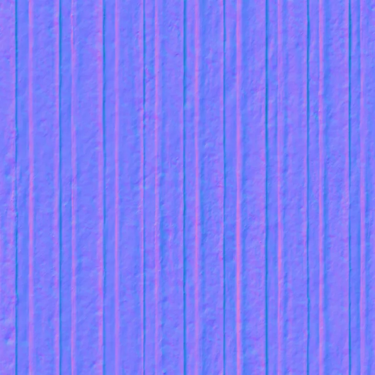 Normal Map for Concrete Ribbed3