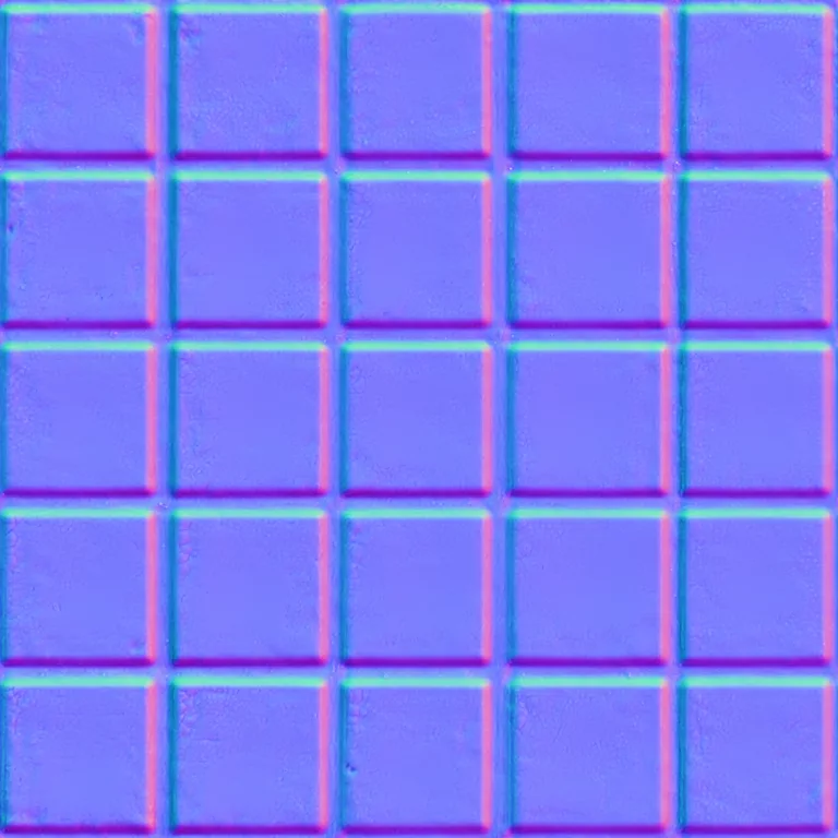 Normal Map for Cc0 Crusty Tile
