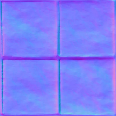 Normal Map for Copyleft Tiles, Bright 21Cm