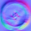 Normal Map for Jacey Snowman Button Texture