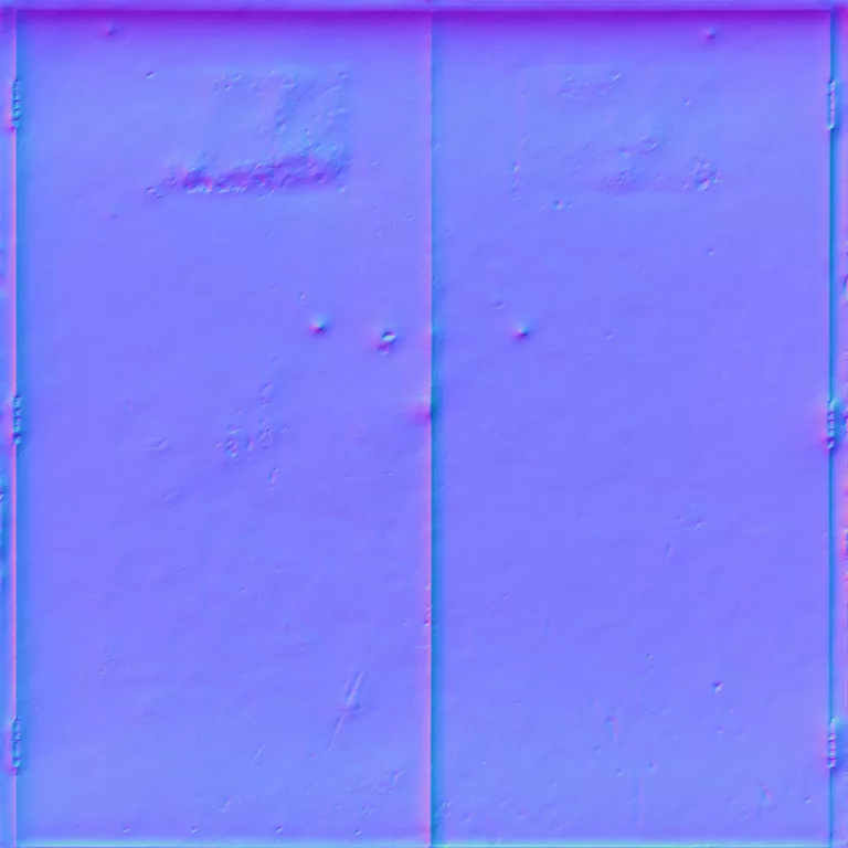 Normal Map for Doors Metal Nohandle